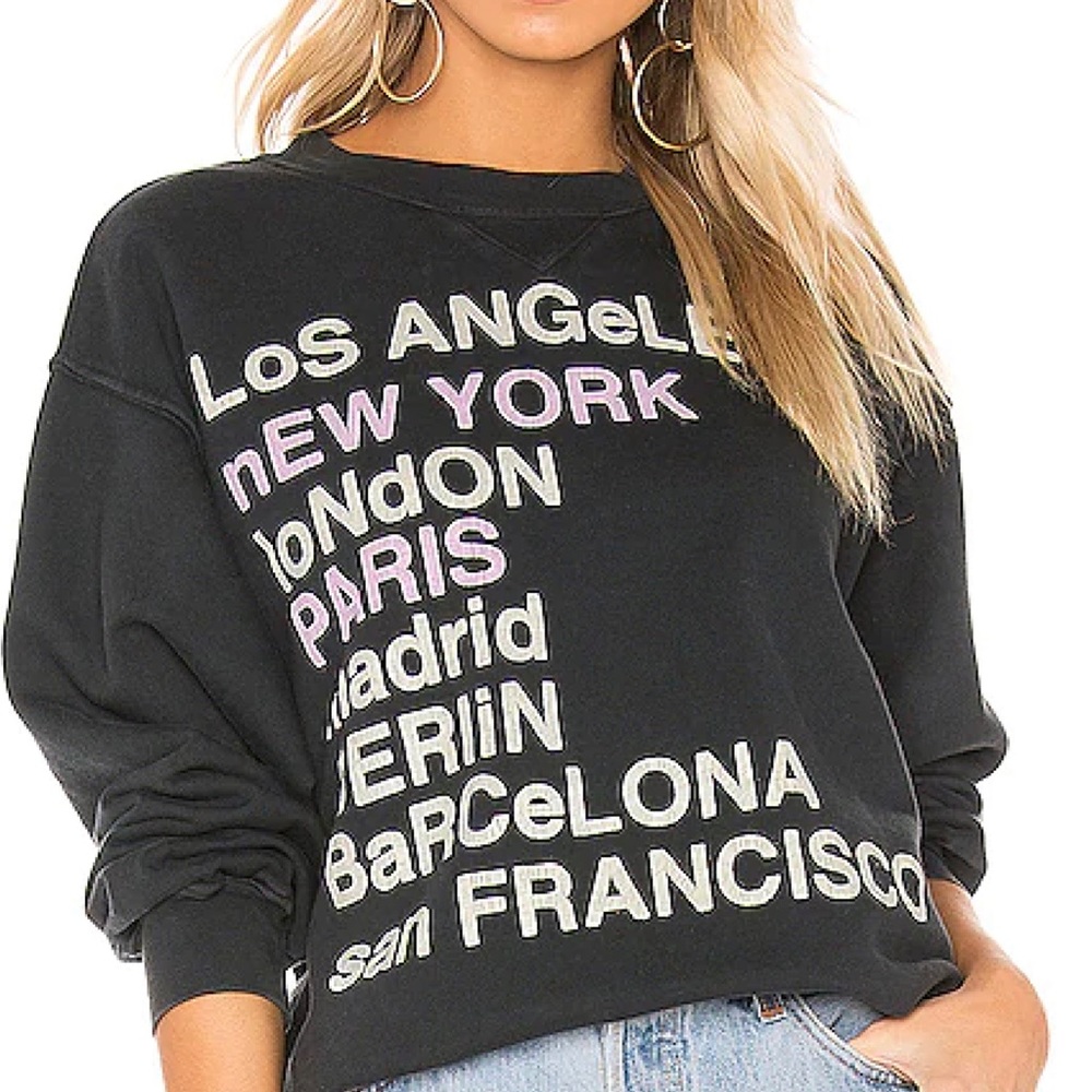 City Love Sweatshirt in Charcoal
ANINE BING